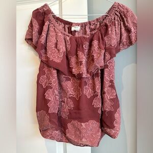 Wilfred off the shoulder shirt